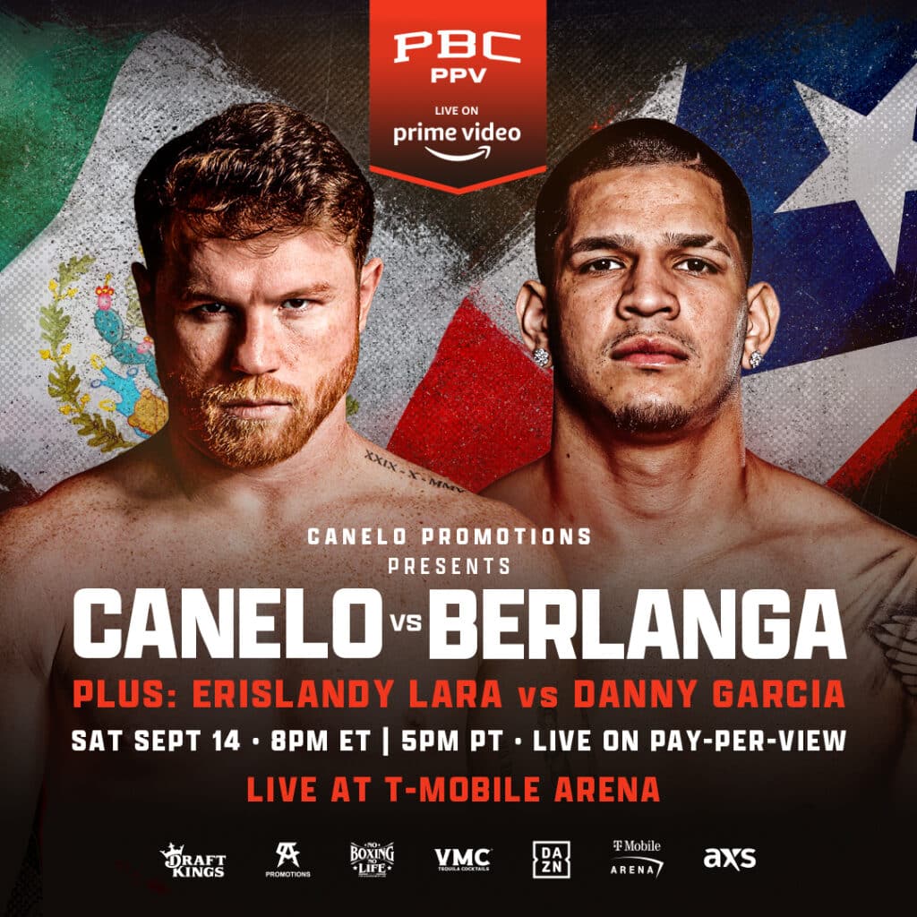 Looking for what time will Canelo and Berlanga fight? (All info on the fights start is here)