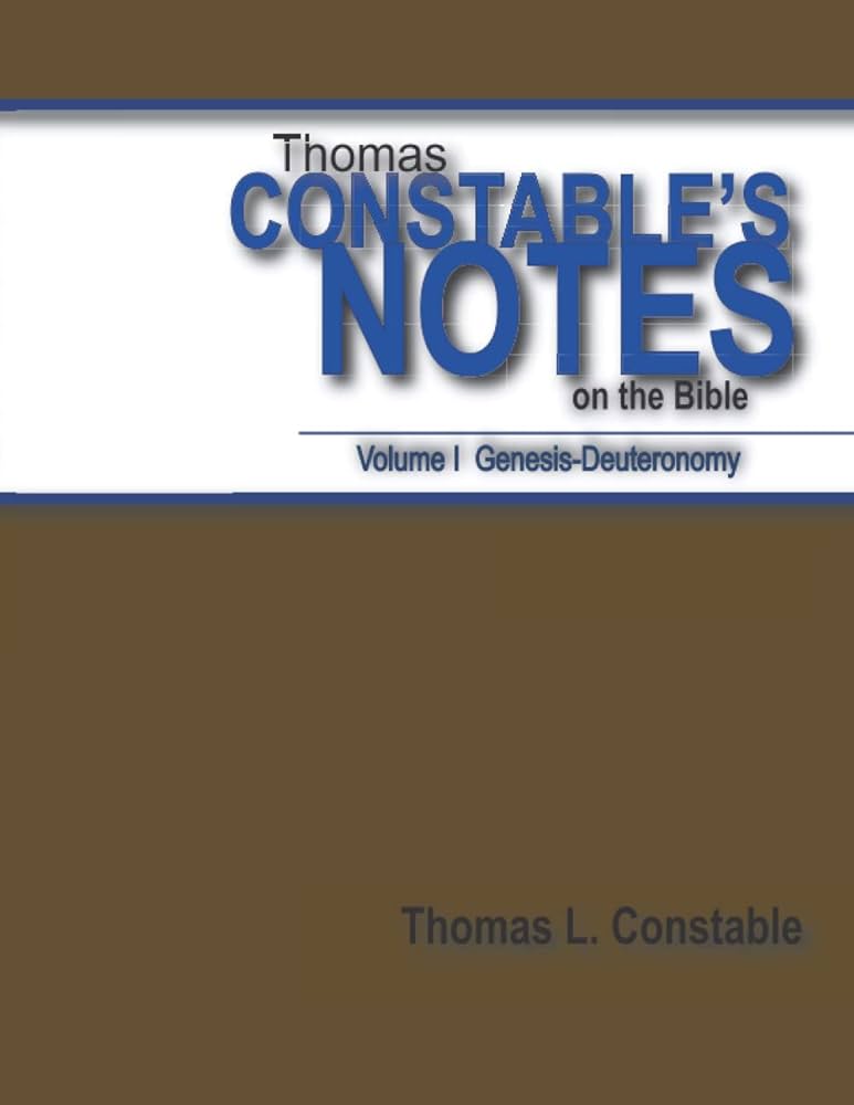 Thomas Constable Commentary for beginners? Yes, learn the Bible easily with his clear explanations.