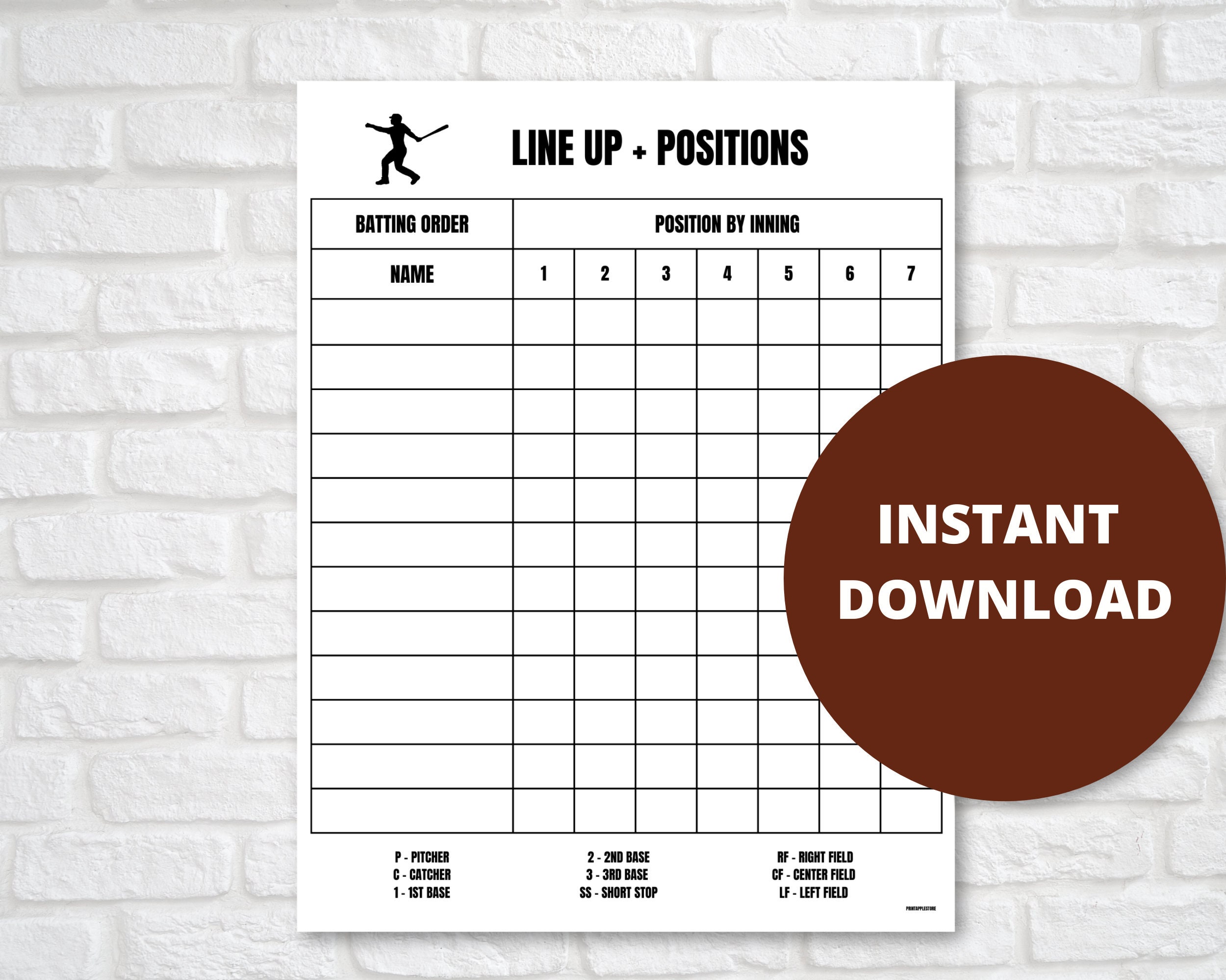 What should be on a softball roster sheet? Include this key player information for every game.