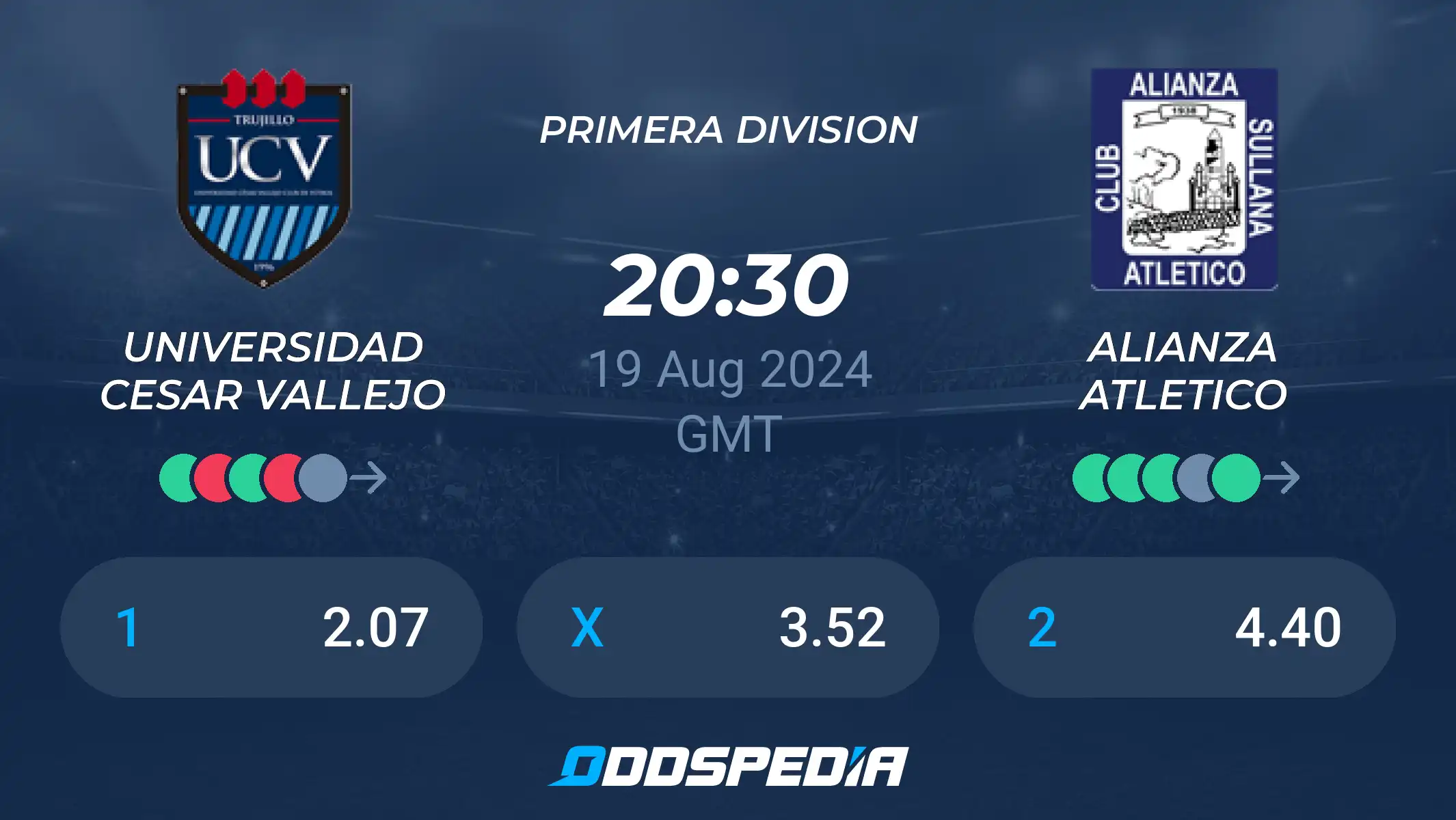 When is the alianza atlético - césar vallejo game? Dont miss out on this exciting matchup details!