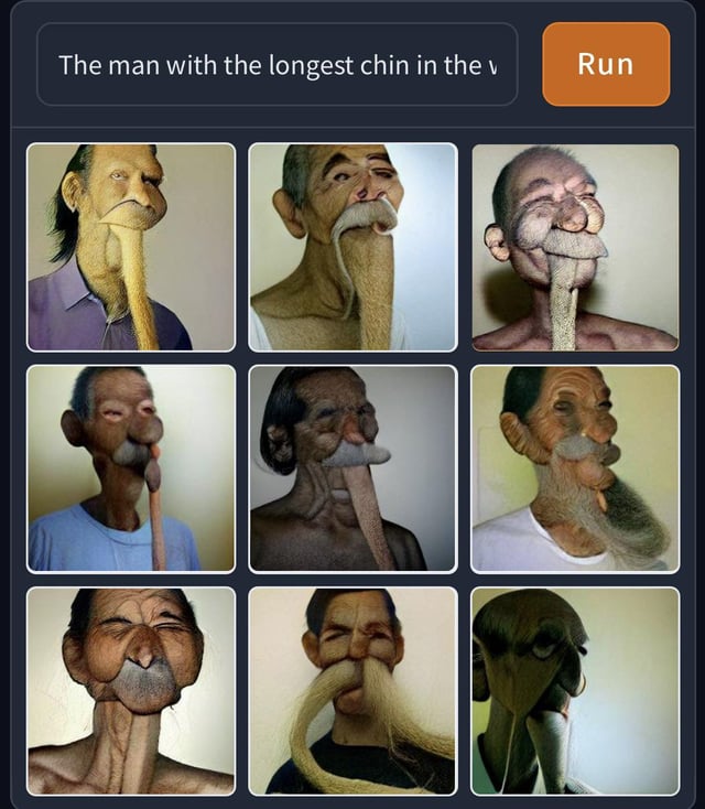 Can you believe someone has the longest chin? See the unbelievable pictures and hear their unique tale.