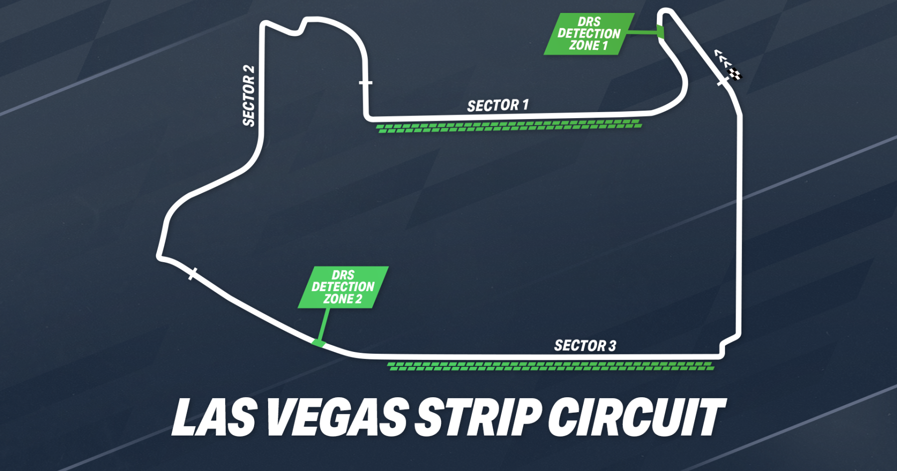Looking for Las Vegas GP map details? Explore every turn and straight of the new street circuit.