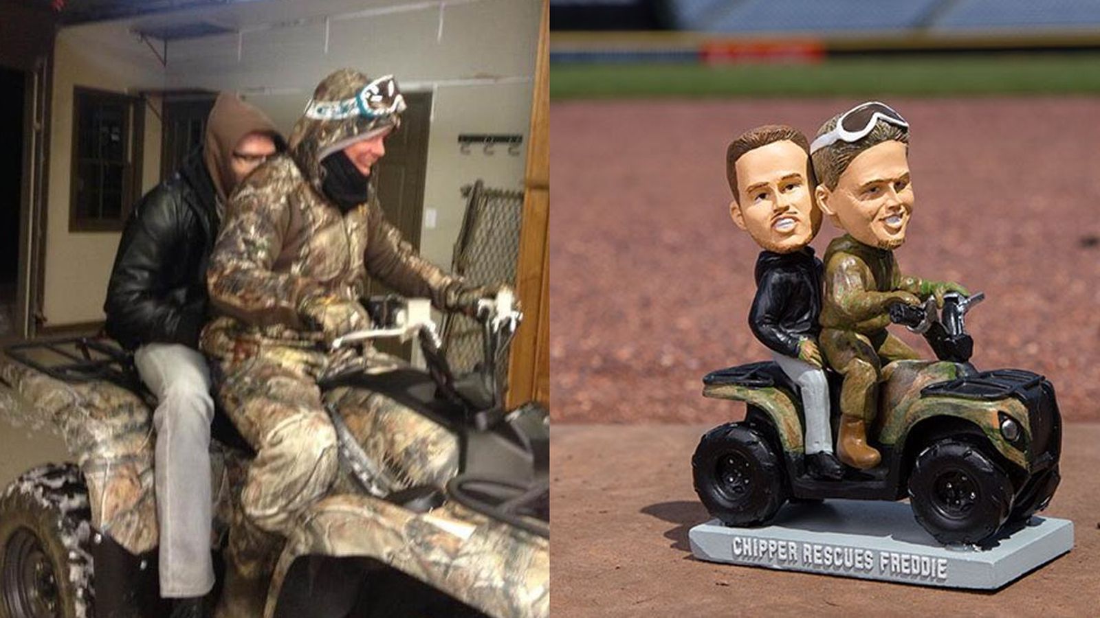 What is the full story of Chipper rescues Freddie bobblehead? Get all the awesome and cool details right here.