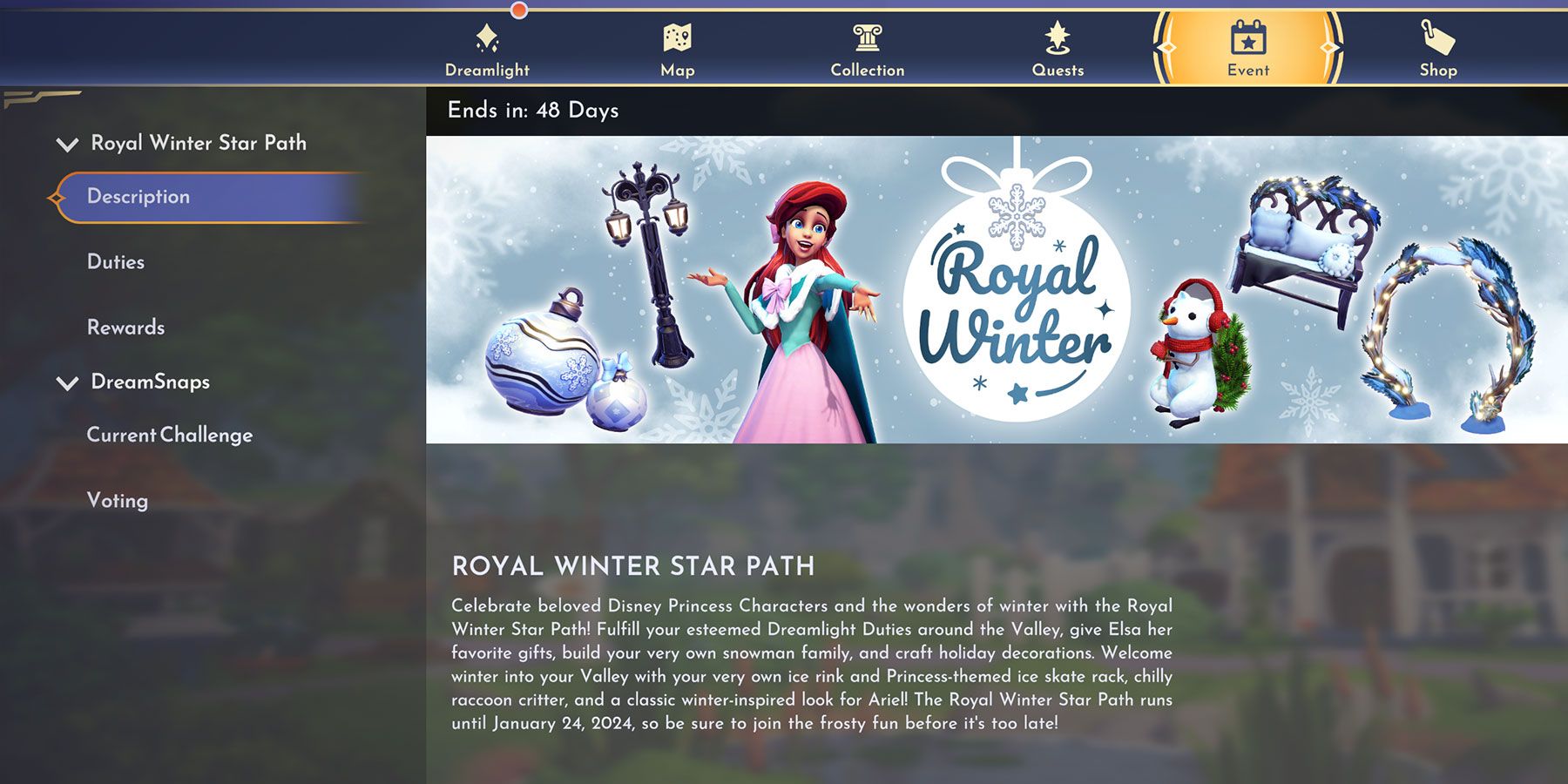 How to do royal winter star path duties? Finish them all fast with these easy steps!