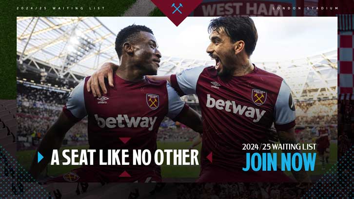 West Ham Luton Town tickets: How do you get them? We list the easiest ways to buy now.