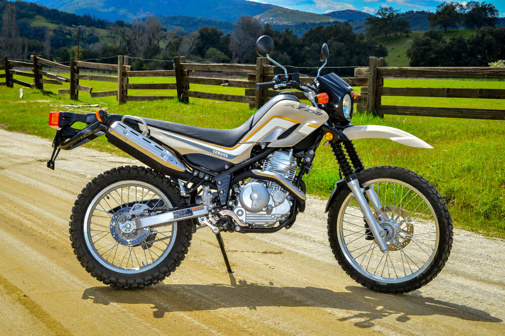 Yamaha 250 dual sport: Your perfect partner for on and off road fun.