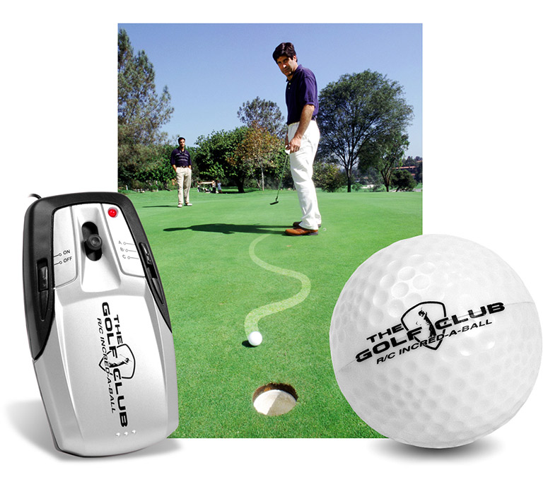 Make golf more fun with a remote control golf ball! Prank your friends or just have a laugh.