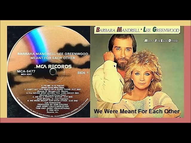 Why is Lee Greenwood We Were Meant For Each Other still so popular? Hear why everyone loves this heartwarming classic song.