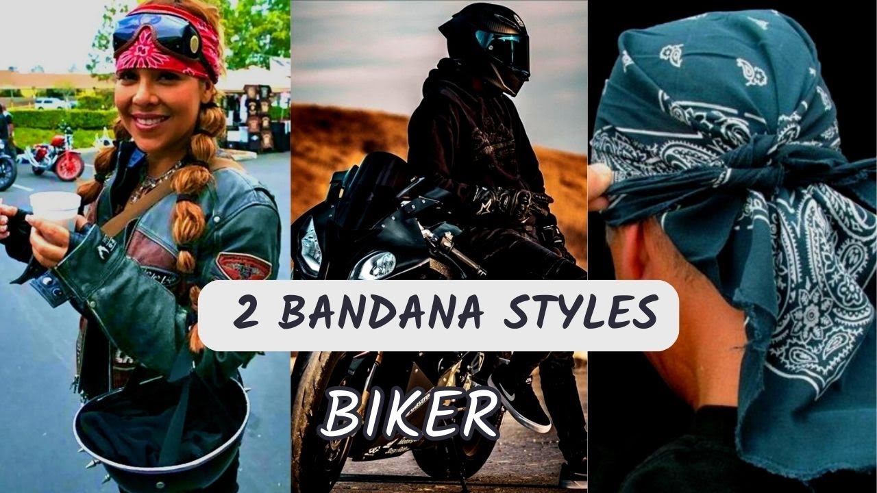 Whats the best way to fold biker bandana? We show you a simple method everyone loves.