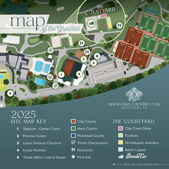 Plan Your Visit Houston Open 2024 Tennis Schedule and Location Map