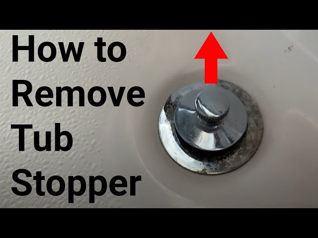 Fix a Stuck Lift and Turn Tub Stopper Simple DIY Solutions