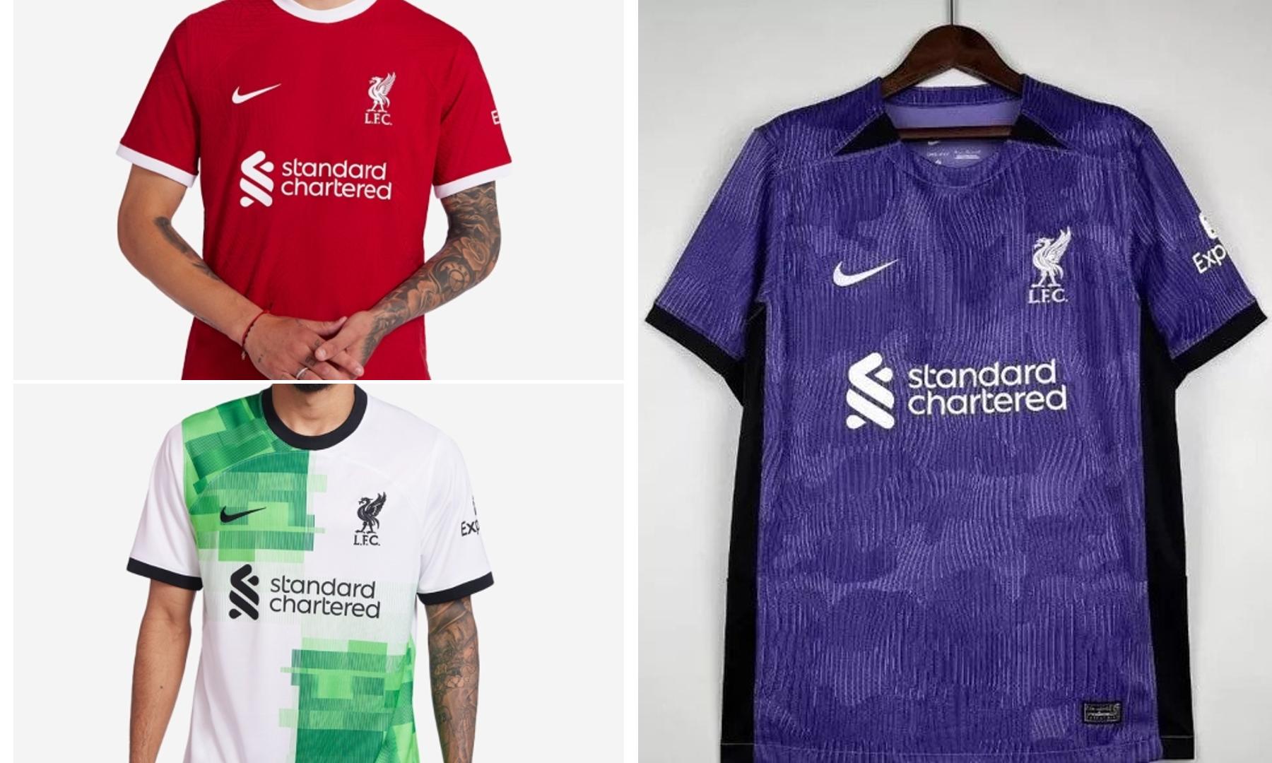 Buy Liverpool Adidas kit 2023/2024 home away prices compared
