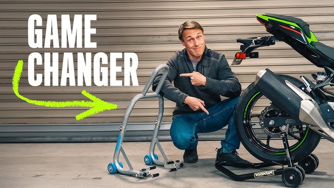 Why use motorcycle stand? Easily fix your bike with this tool!