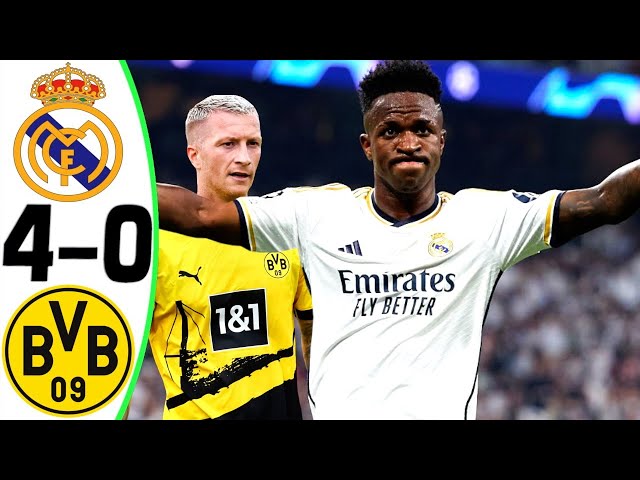 Real Madrid Crushes BVB 4-1? Breaking Down All Four Goals Now