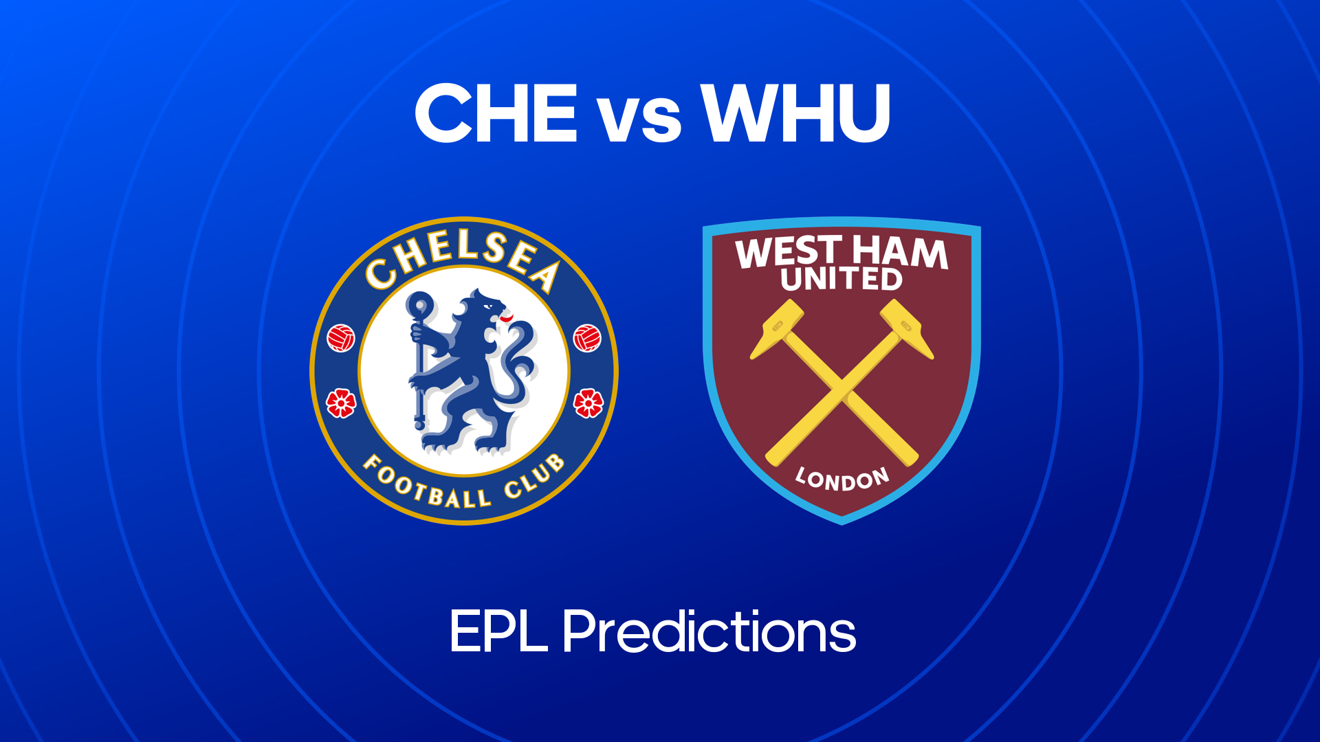 Chelsea West Ham betting odds compared: Best picks for today!