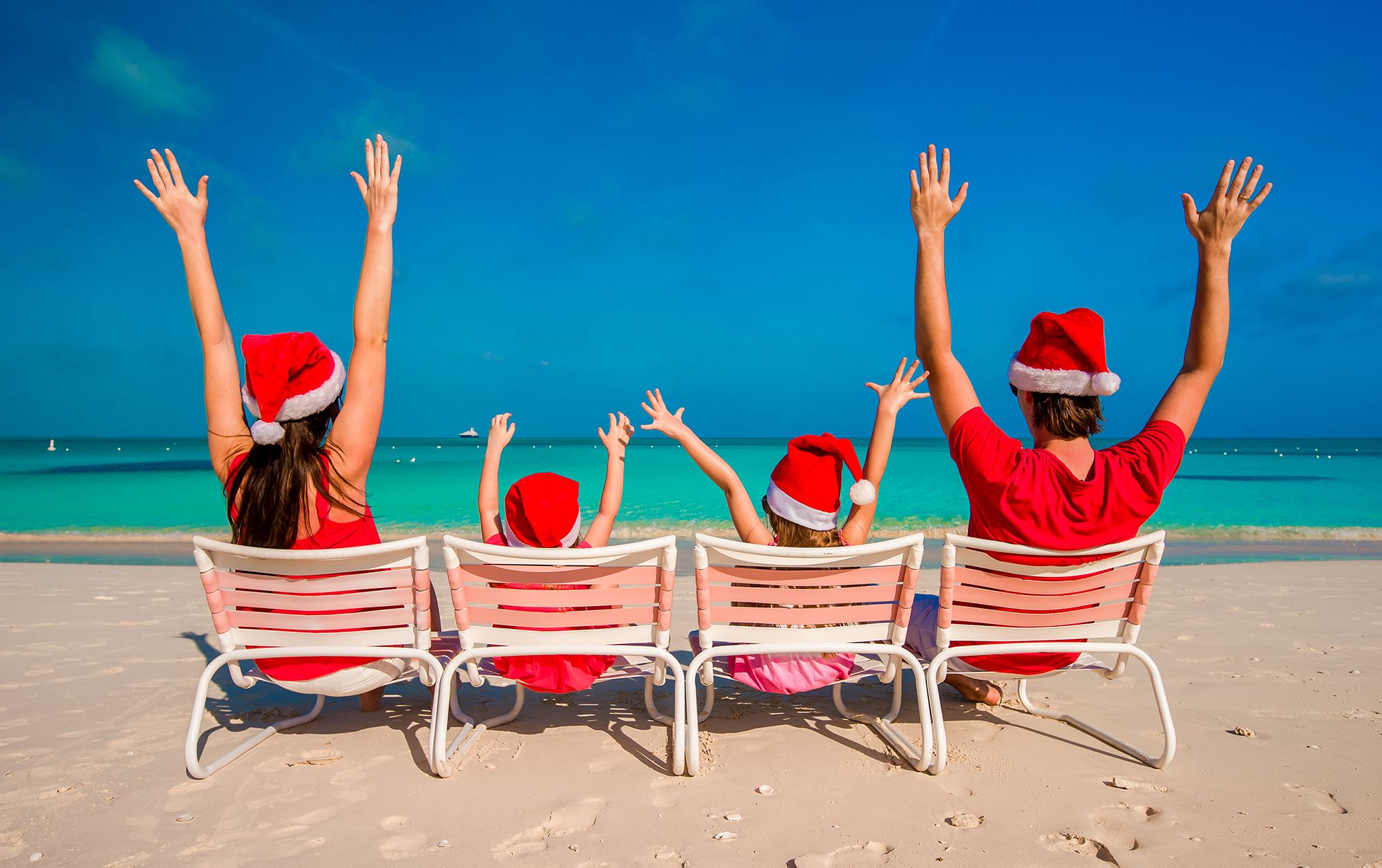 Celebrate Christmas with Beach Santa Top Tropical Locations