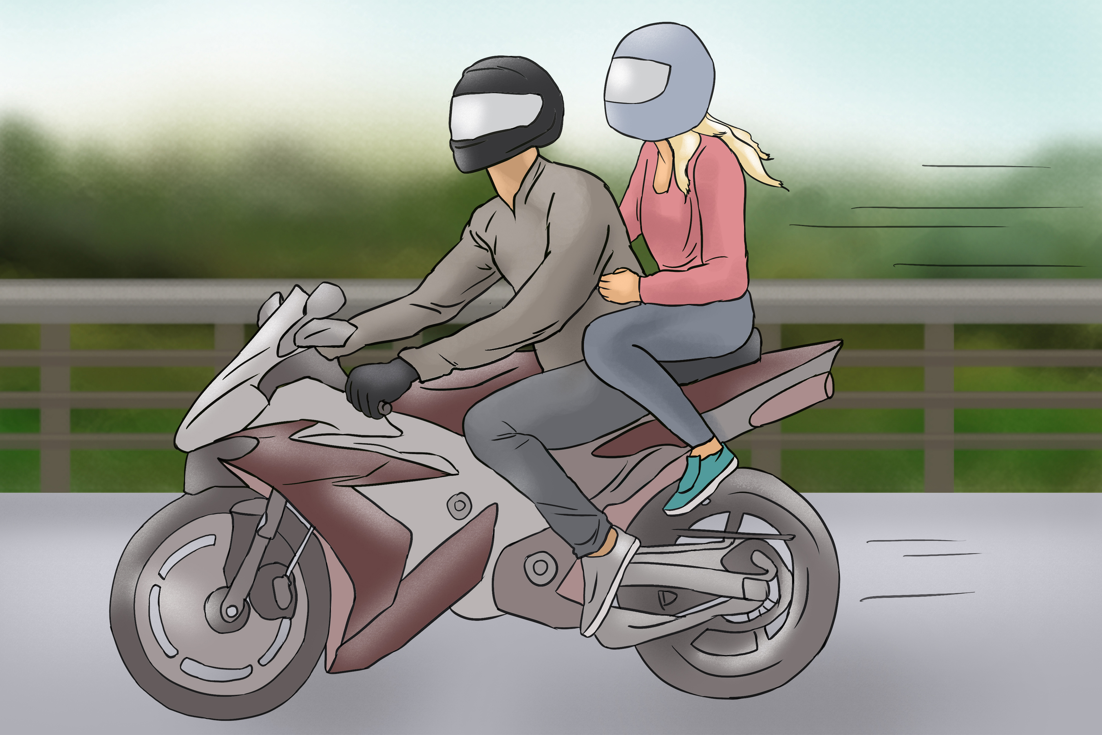 Motorcycle Passenger Seat Riding Tips How to Ride Comfortably and Securely