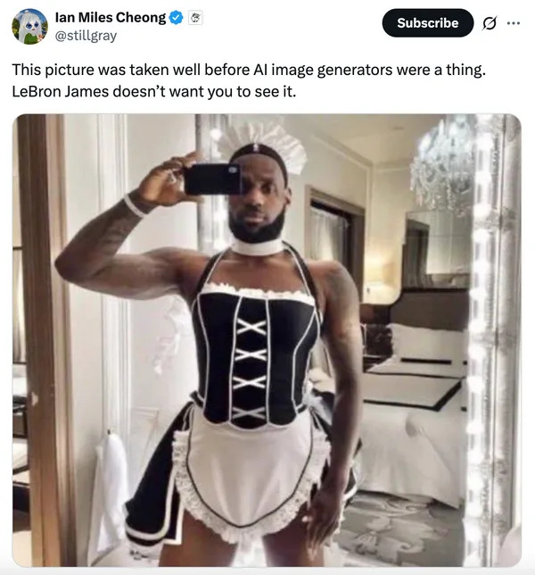 Lebron James maid dress photos - most searched basketball player costume prank revealed!