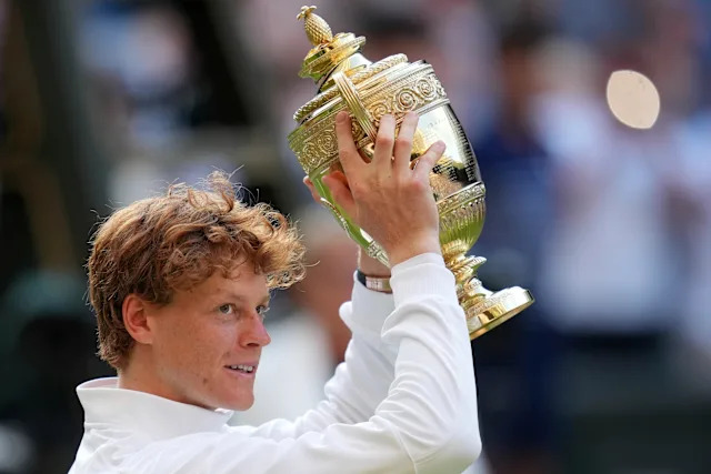 Classic Images of Wimbledon Finals and Trophy Celebrations to View Now