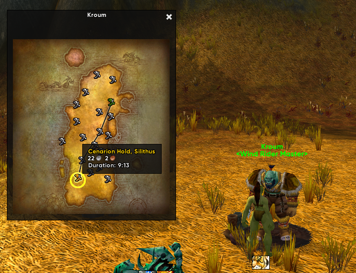 Missing Horde Flight Paths Classic Find Them All Easy Steps
