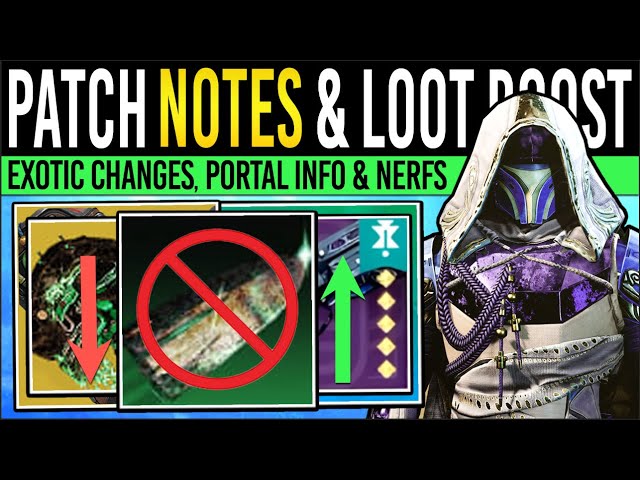 Destiny 2 Update Patch Notes Details Where to Find Every Change Easily