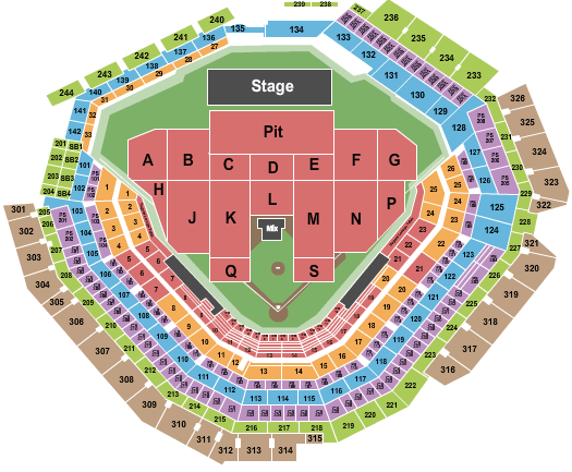 Globe Life Field Suites Map Where to Get Your Seating Plan
