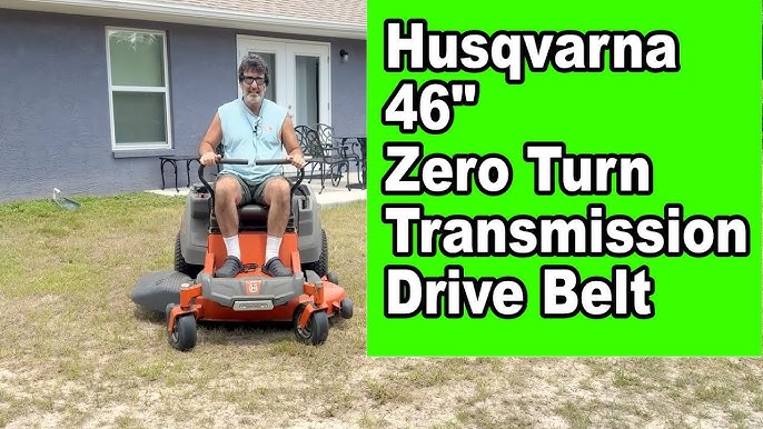 Husqvarna Zero Turn Drive Belt Replacement Cost - DIY Instructions to Save Money