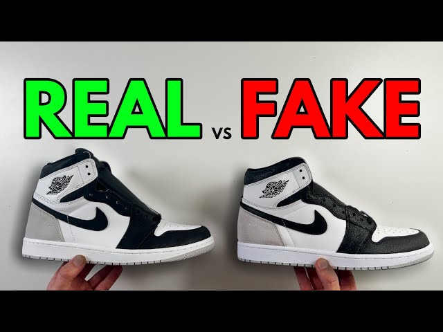 Real vs Fake Classic Nike Basketball Sneakers - Spot Authentic Pairs Easily