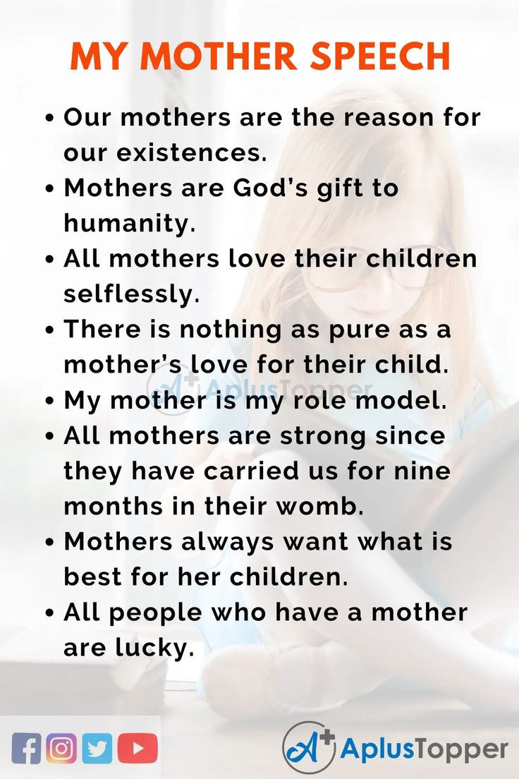 short speech on mom for beginners simple heartfelt examples