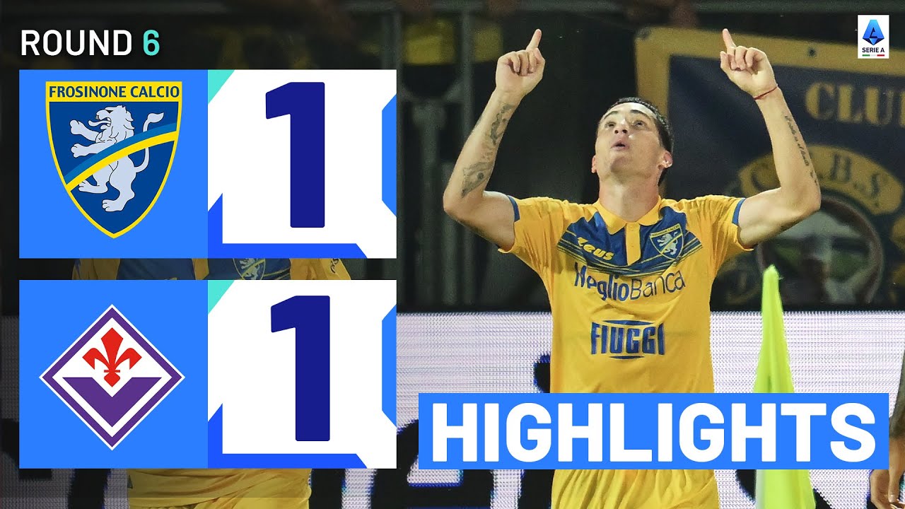 Frosinone vs Fiorentina: Latest Result and Match Highlights