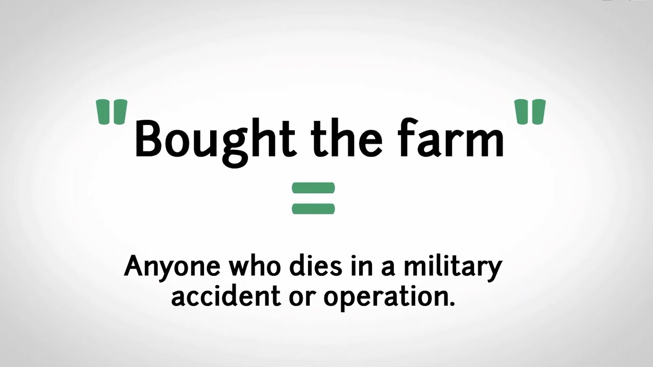 Why We Bought The Farm Learn What This Phrase Really Means