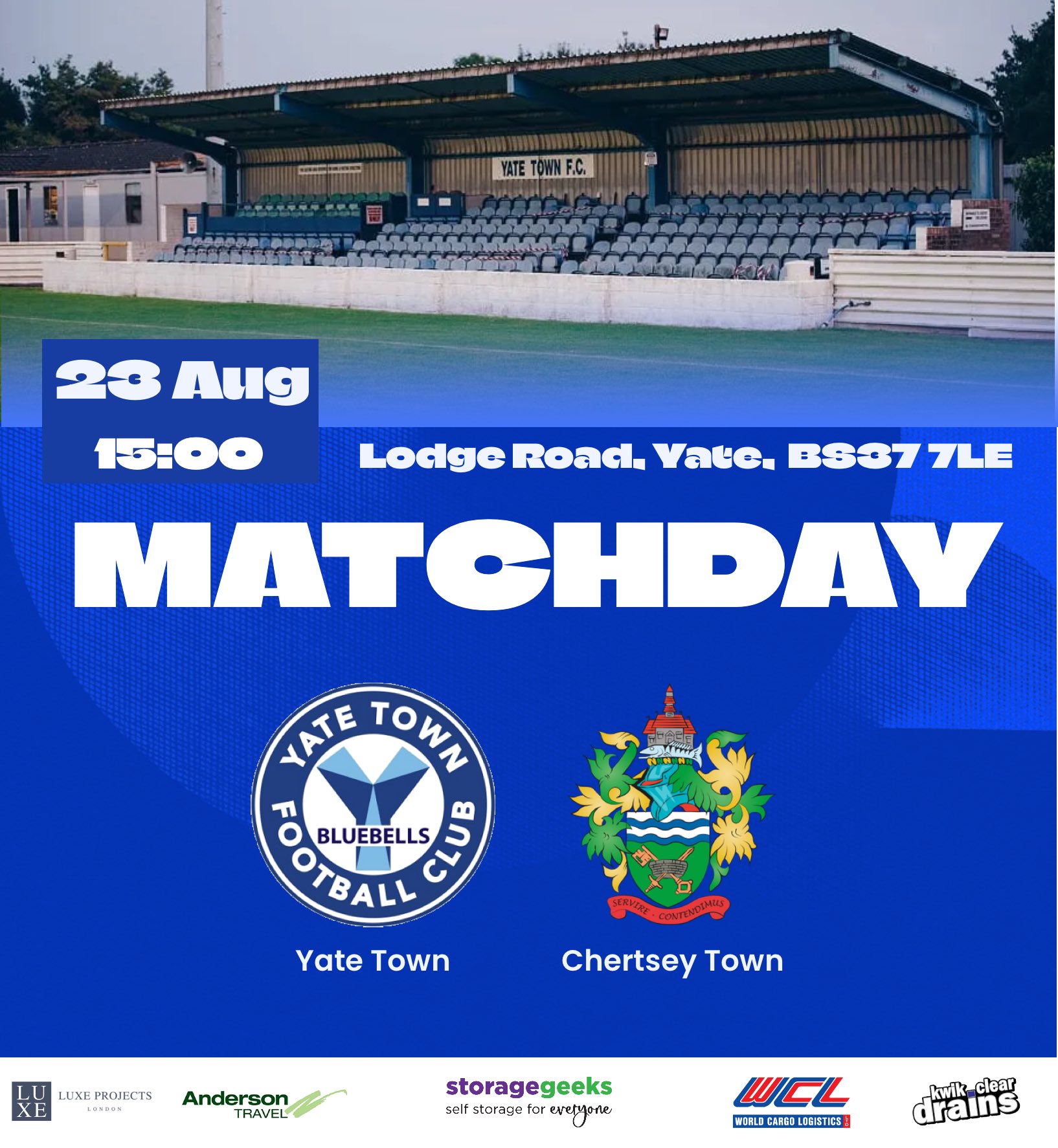 Chertsey Town FC Next Match Find Date Time and Location