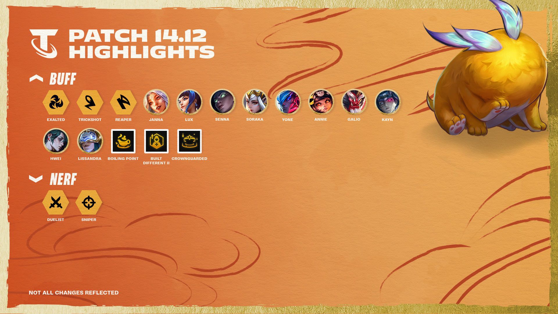 14.12 patch notes tft best changes? new items win games!