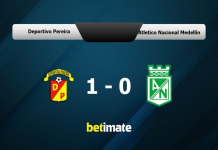Deportivo pereira vs atletico nacional who has more chances see analysis