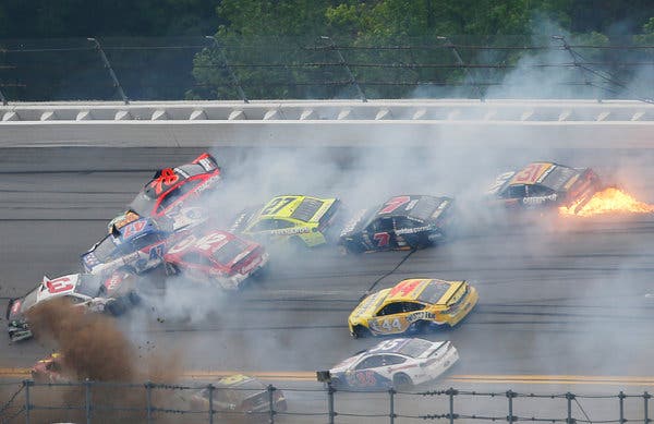 Talladega Big Crash Details Who Was Involved and Official Report