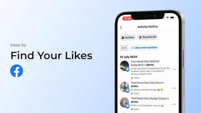 Easy way to find my likes on Facebook (beginners guide here!)